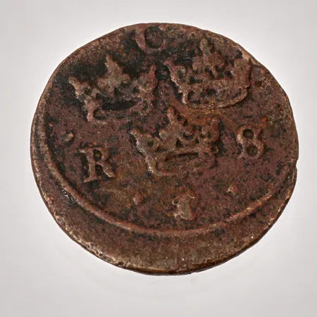Mynt i koppar ¼öre, 1655.