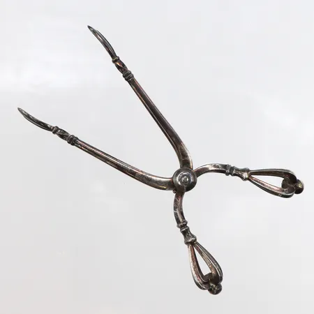 Sockertång, 10,5cm, Denmark, 925/1000 silver Vikt: 31 g