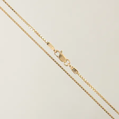 Kedja Venezia längd 44,5cm bredd 1mm 14K Vikt: 4,1 g