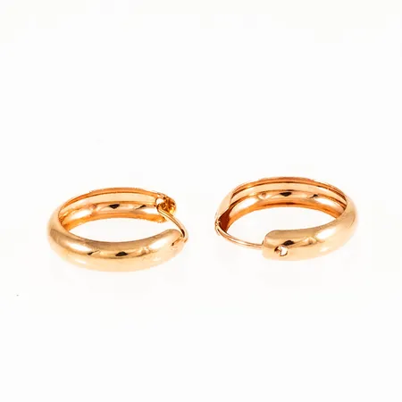 Creoler Ø13mm bredd 3mm, 18K 0,6g. 