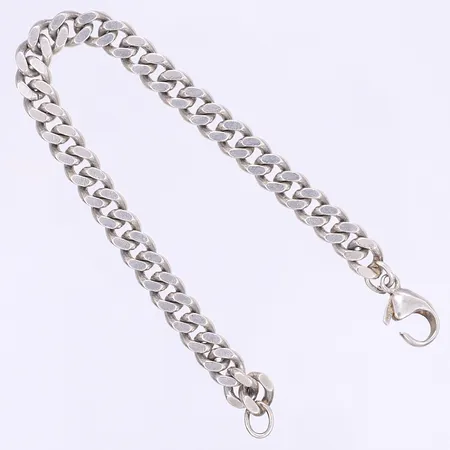 Armband Pansar längd 19cm defekt lås silver 925/1000 Vikt: 23,9 g