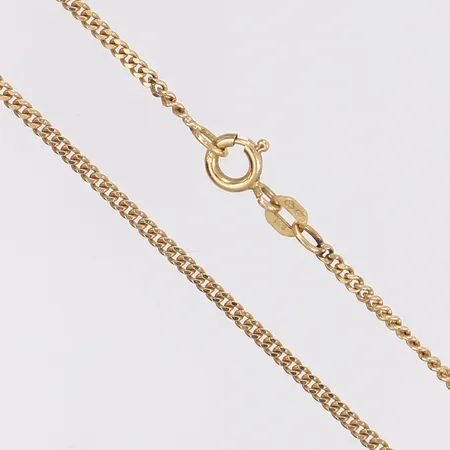 Halskedja Balestra pansarlänk längd 70cm bredd 2mm 18K Vikt: 9,4 g