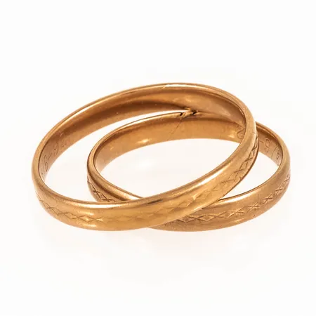 Diverse defekt guld 18K 4,9g.