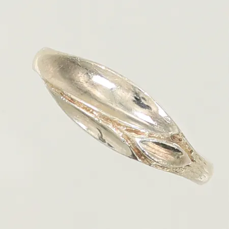Ring med strukturmönster, stl 18, bredd 2,5-6,5mm, Silver 925/1000 Vikt: 1,8 g