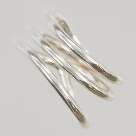 Ring stl:18 stämplad am, 925/1000 Silver 6,5g.