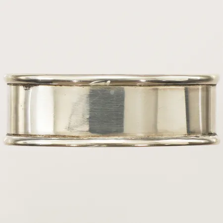 Servettring 51,5x27mm silver 835/1000 Vikt: 8,1 g