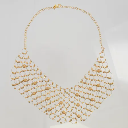 Collier 44cm bredd 4-68mm 21K 33,2g.