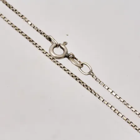 Kedja i silver, 40,7cm, Venezia, bredd 1,07mm, 925/1000, vikt 2,42g.