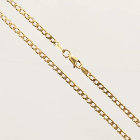 Kedja Pansar längd 50cm, bredd 2,8mm Balestra 18K  Vikt: 9,5 g