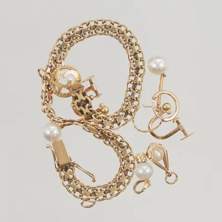 Diverse guld defekt 18K 14,8g.