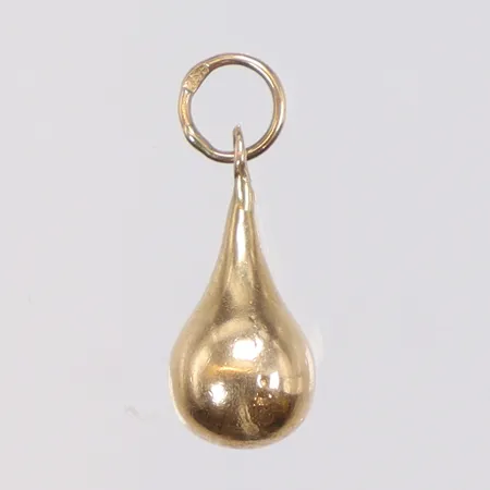 Hänge droppe 6x15mm 18K Vikt: 0,5 g