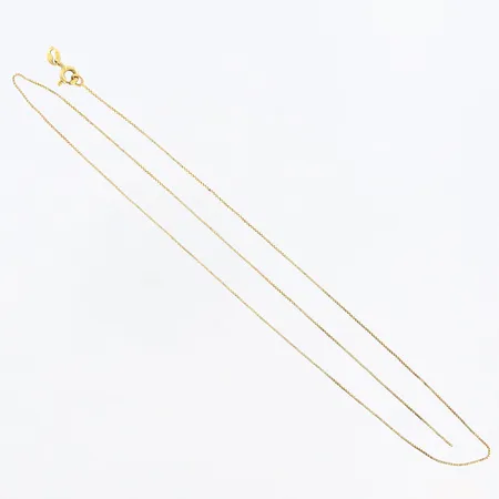 Kedja Venezia längd 47cm, bredd 0,5mm defekt, 18K Vikt: 1,4 g