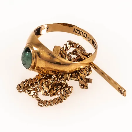 Diverse defekt guld 18K 4,3g. 