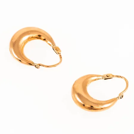 Mormorscreoler Ø14mm bredd nertill 3,8mm, 18K 1,5g. 