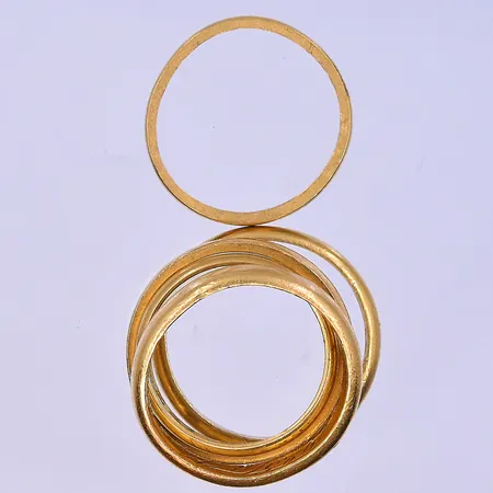 Diverse guld, 23K. Vikt: 23,3 g