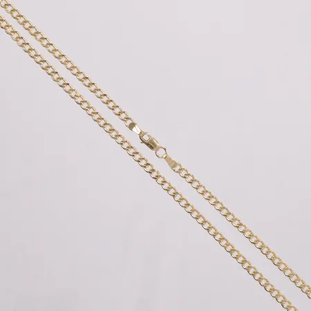 Kedja Pansar längd 51cm bredd 3,1mm 9K Vikt: 4,8 g