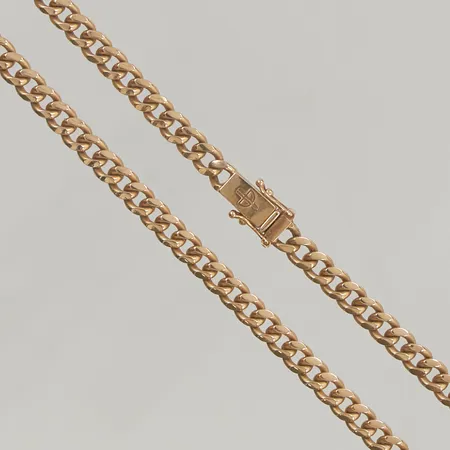 Kedja pansar Balestra 49cm bredd 5mm 18K 41,8g.