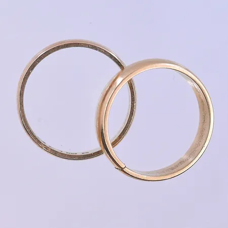 Ringar klippt 18K. Vikt: 8,2 g