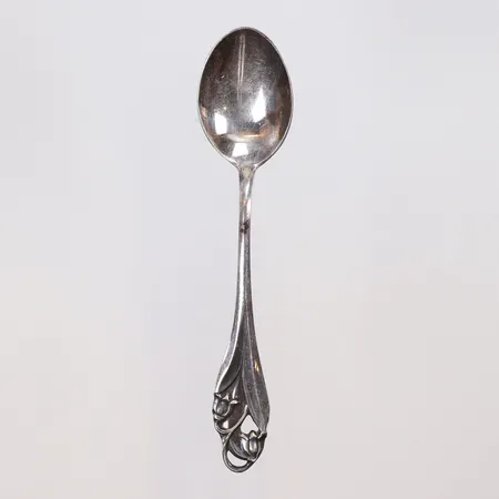 Mockasked, längd 11cm, bredd 3-23mm, år 1961, 830/1000 silver Vikt: 11,1 g
