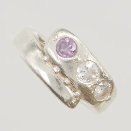 Ring stl:16 999/1000 Silver 8,1g.
