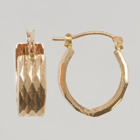 Örhängen 16mm 18K 1,5g.