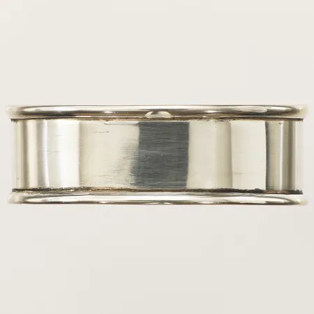 Servettring 31x15mm personlig gravyr silver 835/1000 Vikt: 8,2 g