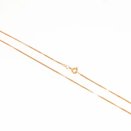 Kedja Venezia längd 45 cm bredd 0,95 mm. 3,5g 18K.