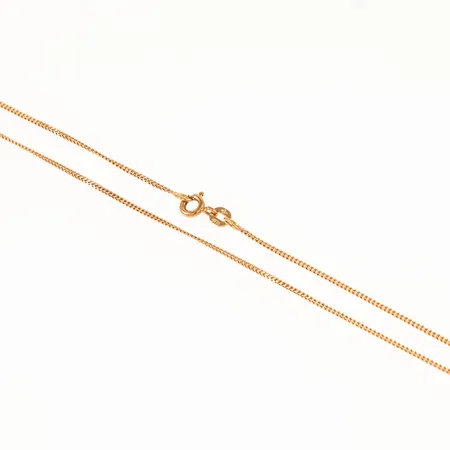 Kedja Pansar längd 38cm bredd 1,2mm, 18K 2,4g.
