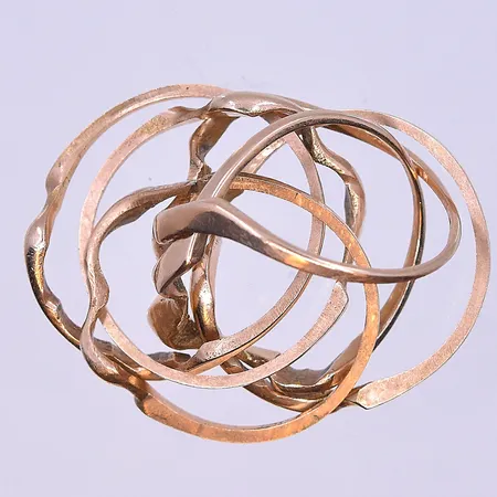 Ring pussel stl:20¾ 14K. Vikt: 9,6 g