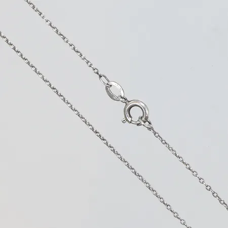 Kedja Ärtlänk 45cm bredd 1mm silver 835/1000 Vikt: 1,2 g