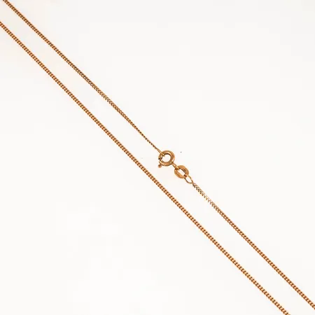 Kedja Pansar längd 46cm bredd 1,2mm, 18K 2,7g. 