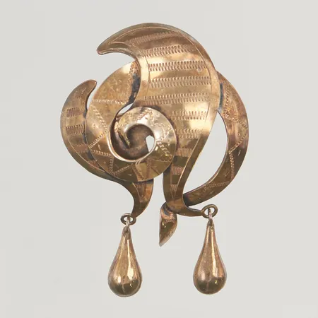 Brosch 54mm 830/1000 Silver 7,5g.