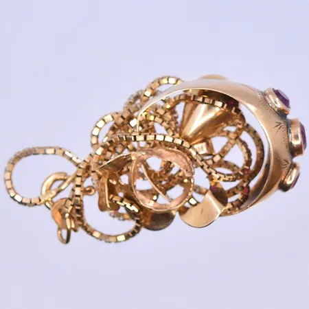 Diverse guld, 18K. Vikt: 8,4 g