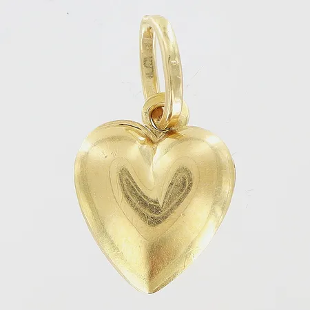Hänge hjärta 19x10mm 18K Vikt: 0,9 g