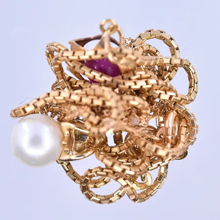 Diverse guld, 18K. Vikt: 8,7 g