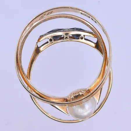 Diverse ringar, 18K. Vikt: 4,6 g