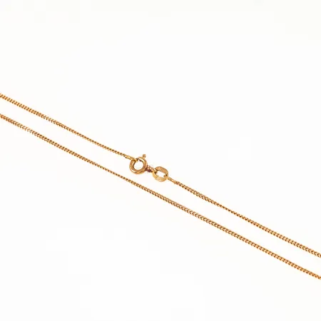 Kedja Pansar längd 47cm bredd 1,2mm, 18K 2,9g.