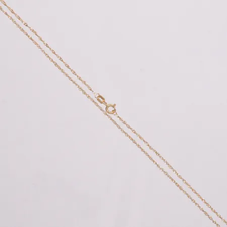 Kedja Cordell längd 43cm, bredd 1,5mm, 18K Vikt: 1,9 g