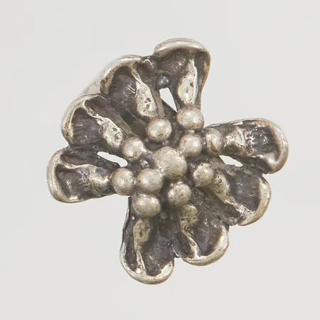 Ring Alton stl:15½ bredd 20mm 830/1000 Silver 8,0g.