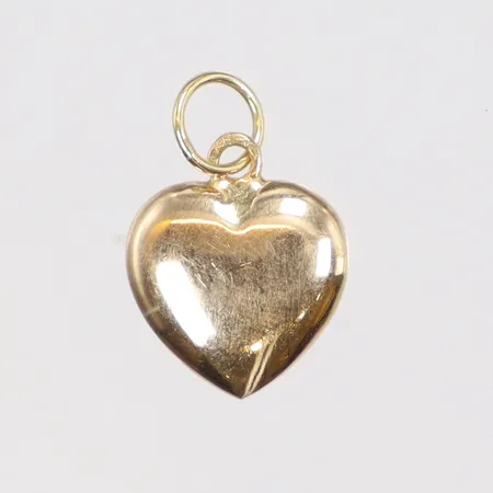 Hänge Hjärta 10x16mm inklusive hängöglan 18K Vikt: 0,5 g