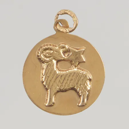 Hänge "väduren" 15mm 18K 2,0g.