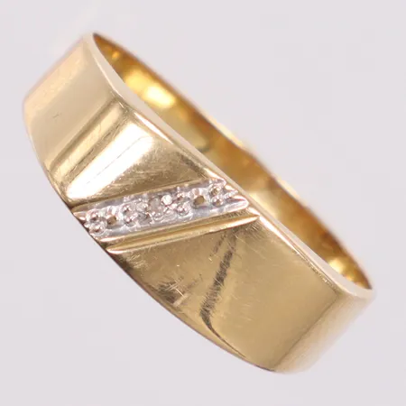 Klackring stl: 20mm, 18K Vikt: 3,1 g