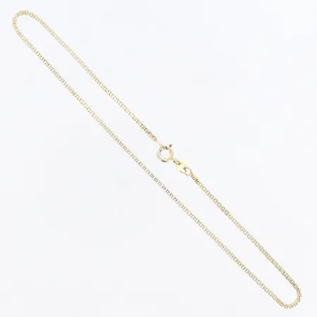 Vristlänk längd: 27cm, bredd: 1,4mm, silver, 925/1000 Vikt: 2,6 g