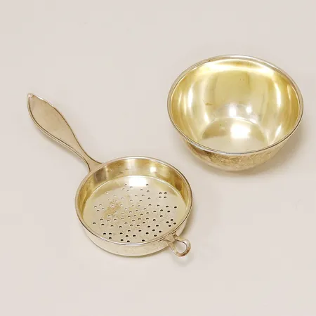 Tesil med kopp GAB silver 830/1000  Vikt: 85,1 g