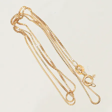 Halskedja venezia, defekt/av 18K Vikt: 1,9 g