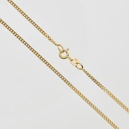 Kedja Pansar längd 70½cm, bredd 2mm, 18K. Vikt: 7,8 g