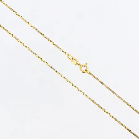Kedja Venezia Balestra längd: 39,7cm, bredd: 0,9mm, 18K Vikt: 3,5 g