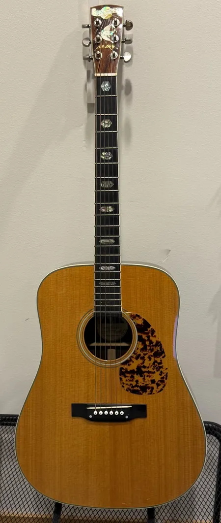 Akustisk gitarr, Blueridge Carter Stanely, serie nummer: 01050312, Shadow NanoMag Pickup smärre lackskador, bruksslitage, i hårt fodral Skickas med Bussgods eller PostNord