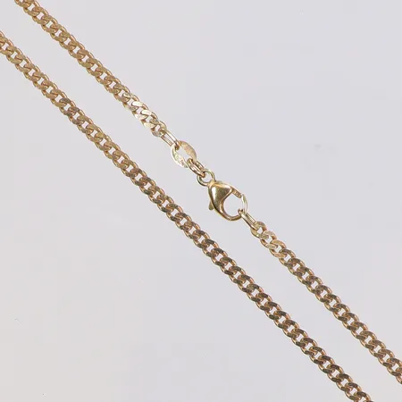 Kedja Pansar 45cm bredd 2mm GFAB 18K Vikt: 8,4 g