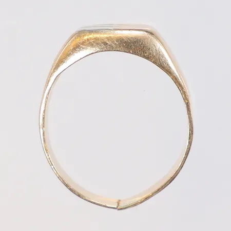 Ring defekt skev 18K Vikt: 6,5 g